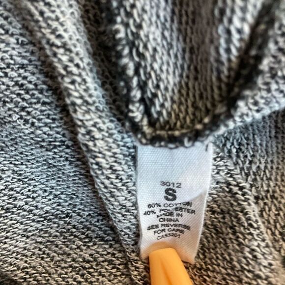 LOVE 7, Sweatshirt, Black marbled,Size S, - Picture 5 of 12